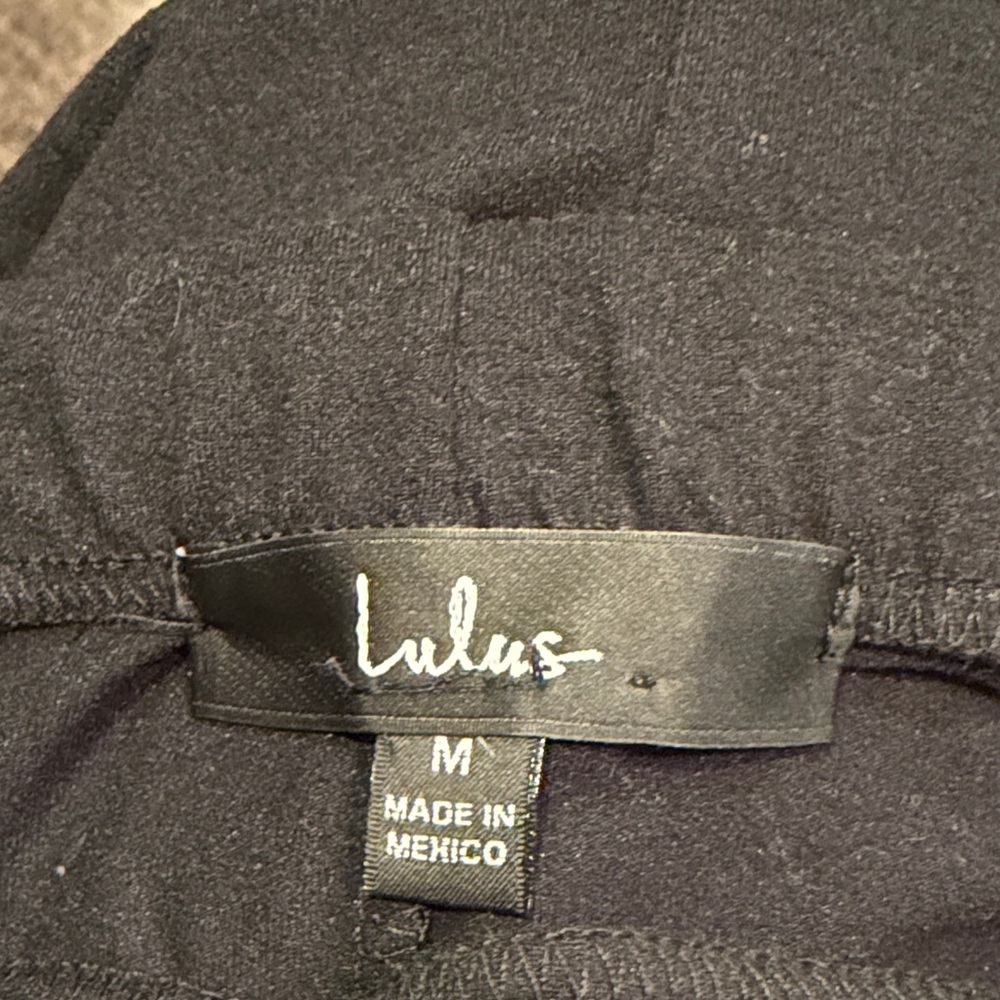 Lulus Black long skirt